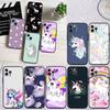 LO22 Cartoon Unicorn Soft Shell Phone Case for Samsung Galaxy Note 10 20 S23 S24 S25 Ultra FE Plus Edge Lite A02S A35 A07 A17
