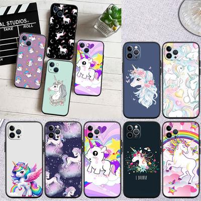 LO22 Мультяшный Единорог Мягкий Чехол для Телефона для OPPO A3 Pro A72 A74 A76 A77 A77S A78 A79 A94 A95 A18 A40M A58