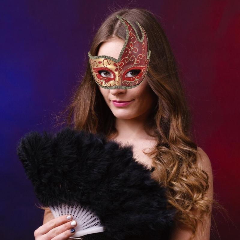 Ventilated Roleplaying Mask With Detailed Craftsmanship Perfect For Halloween Celebrations Stage Shows And Costume Parties