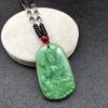 Retro Guanyin Buddha Guan Gong Imitation Jade Pendant Chain Accessories Necklace Ethnic Style Pendant