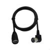 Audio MIDI Adapter Cable ,MIDI 5 Pin Din ,90 Degree Angle Male Plug To Female for DVD