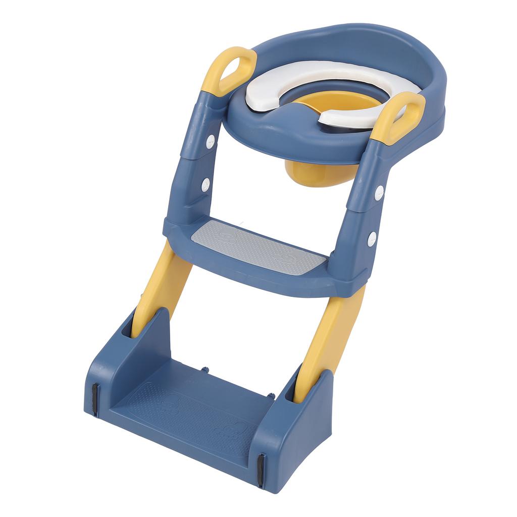 3 в 1 сиденье для приучения к горшку с лестницей-стремянкой и нескользящими накладками из ПВХ, удобный горшок для малышей