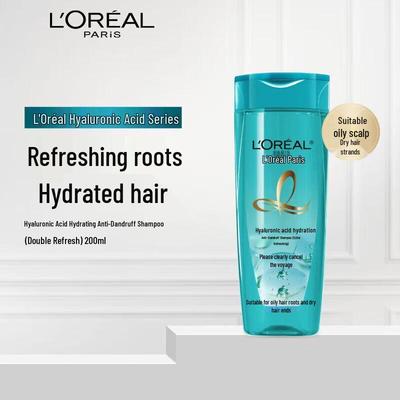 L'Oréal Шампунь против перхоти освежающий с гиалуроновой кислотой 200 мл