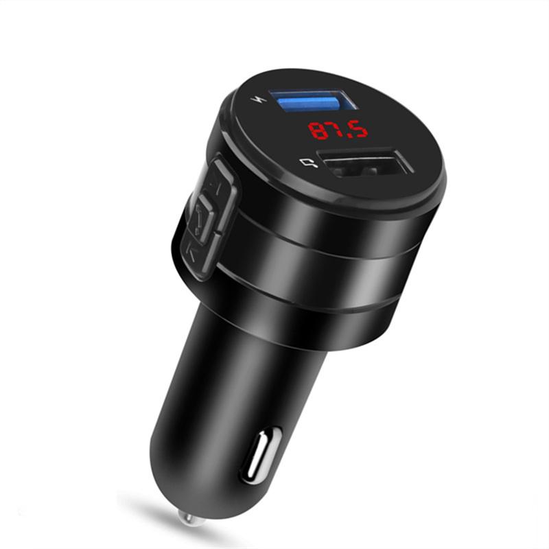 FM Transmitter Bluetooth Car MP3 Player 3.1A Dual USB Ports Car Charger Handsfree Modulator Kit Phone Charging Adapter