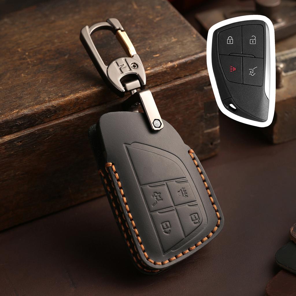 Чехол-брелок для ключа автомобиля для Buick Envision GMC Yukon XL Denali Chevrolet Suburban Tahoe 3/4/5/6 Кнопок Аксессуары для брелока