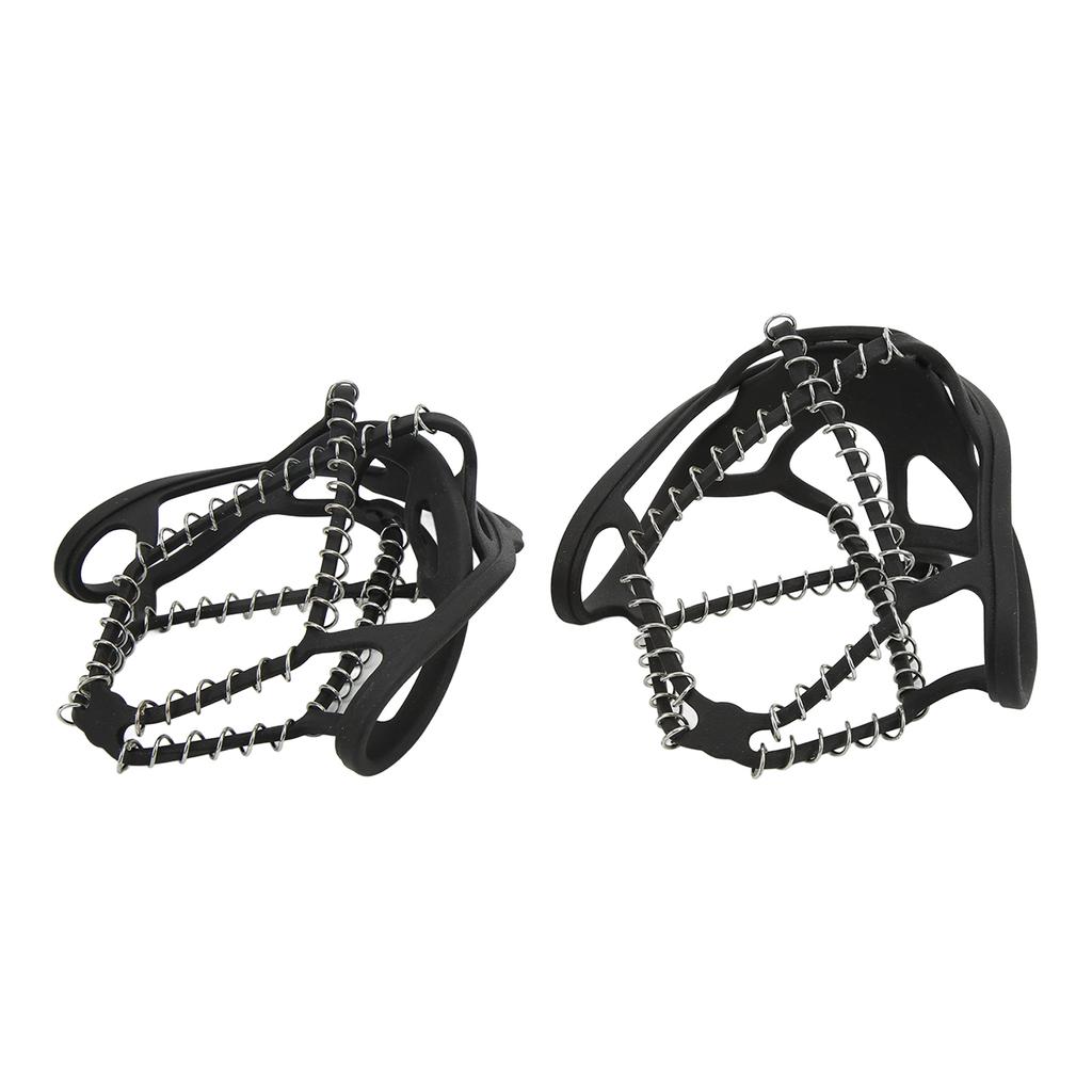 1 пара чехлов для обуви Spring Ice Crampon, противоскользящие шипы для ходьбы по снегу и льду(39?42