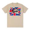 Sex Pistols "Anarchy in the U.K." Union Jack Punk T-Shirt, Unisex British Punk Rock Fan Streetwear Tee, 100% Cotton Casual Short Sleeve Top