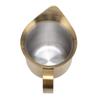 304 Stainless Steel Coffee Steaming Pitcher Gold Plated Milk Frother Creamer Cup  Latte Art