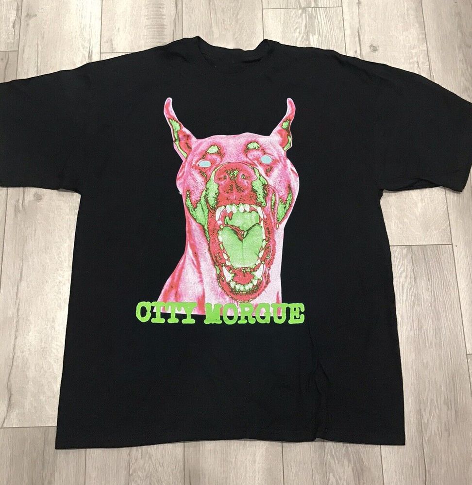 Unisex shirt Cotton Oversize Large Size Collection City Morgue Band Short