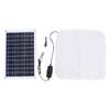 Solar Panel with Heated Blanket 50W Adjustable Gears Portable Monocrystalline Solar Panel for