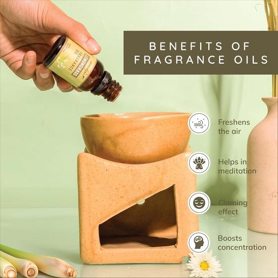 Эфирное масло Aromahpure |30 мл|Упаковка из 2 шт.|Масло с ароматом лаванды, лемонграсса для ароматизации дома|Лучшее для ароматерапии|Помогает в концентрации