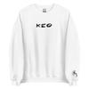 KEO Album Artwork Khaki Crewneck Sweatshirt Put A Smile on For Me Graphic Pullovers Long Sleeve Unisex Streetwear Graphic Tops
