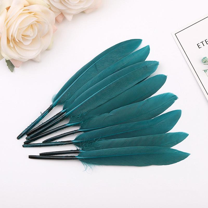 20/100pcs Duck Feathers DIY Feathers for Jewelry Making Plumes Earring Home Wedding Decoration Plumas Crafts Accessories 10-15CM