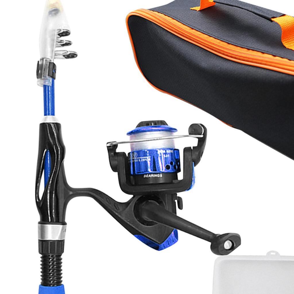 Fishing Pole Children Starter Kits Child Fishing Rod Complete Set with Lures