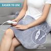 American Plug Electric Heating Pad 3 Temperature Adjustable Soft Comfortable Shoulder Neck Hot Compress Pad Flannel