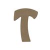 MDF Wooden Capital Letter T To Decorate - 8 Cm