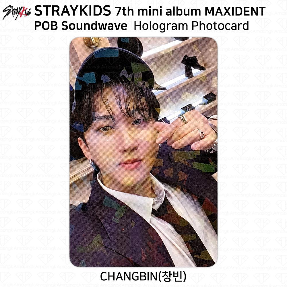 Stray Kids 7-й мини-альбом Maxident POB Photocard Aladin JYP Soundwave MK ifive
