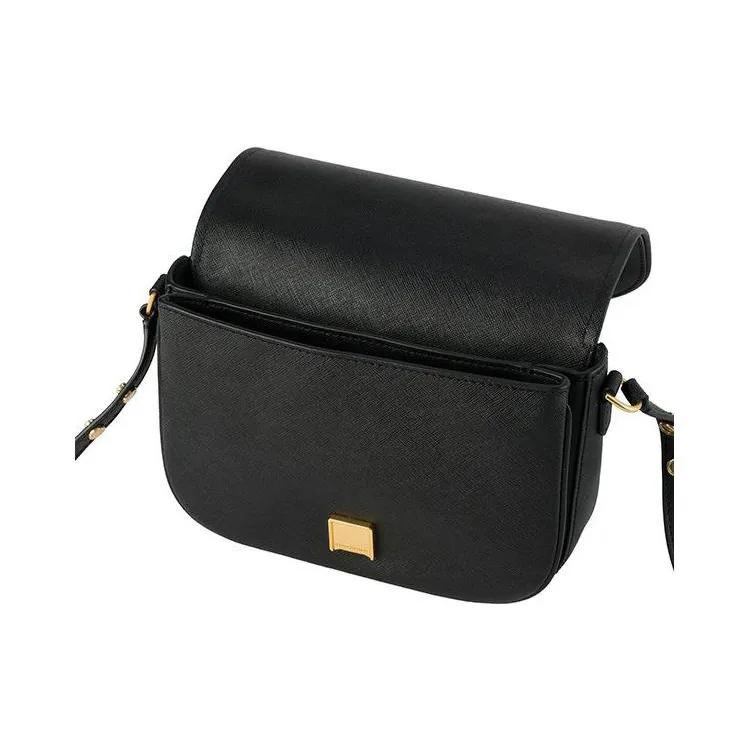 TORY BURCH Emerson Leather Crossbody Bag , Shoulder Bag Women's Black (Unisex) Shoulder Bags 134839 001
