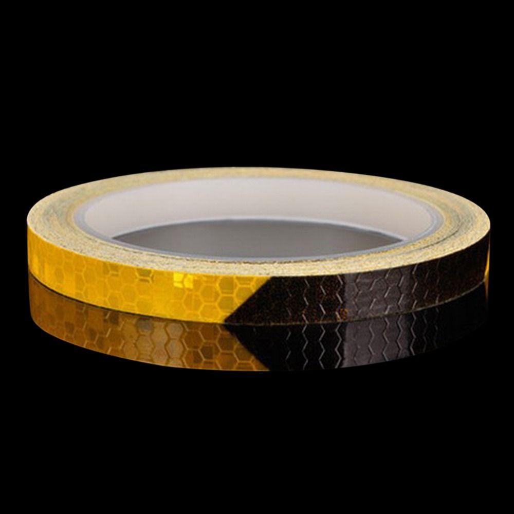 Светоотражающая пленка для мотоцикла, предупреждающая лента для велоспорта, украшение колес велосипеда, светоотражающая лента для велосипеда