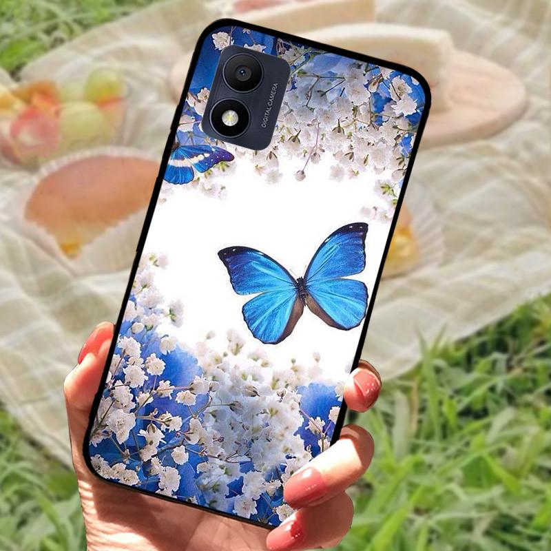 For Alcatel 1B 2022 Case 5031D 5031G Black Cases Silicone Soft TPU Phone Cover Fundas Case For Alcatel 1B 2022 5.5" Bumper Cases