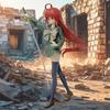 Аниме Shakugan no Shana Шана Накажи преступление ПВХ Фигурки Действия Модель Коллекция Украшение Аниме Мультфильм Модель Подарок на День Рождения