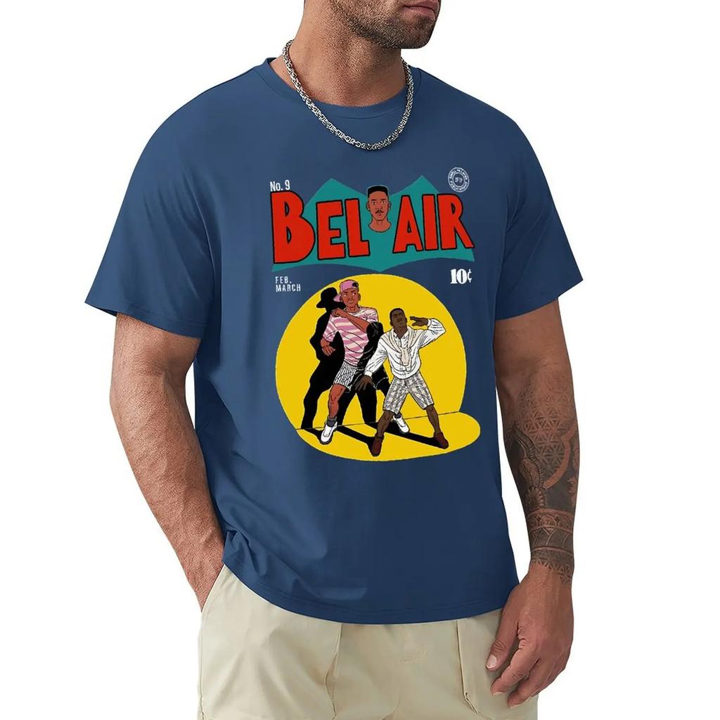 Футболки Fresh Prince Of Bel-Air для мальчиков с винтажным принтом, мужская дешевая брендовая одежда с коротким рукавом