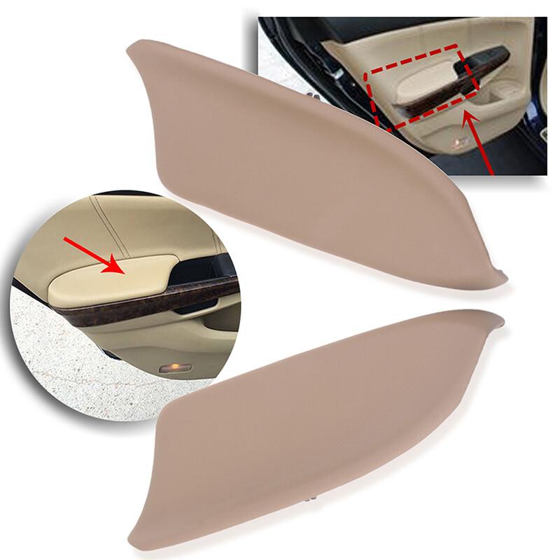 Fits 2008-2012 Honda Accord Sedan Leather Door Panels Armrest Cover Beige US