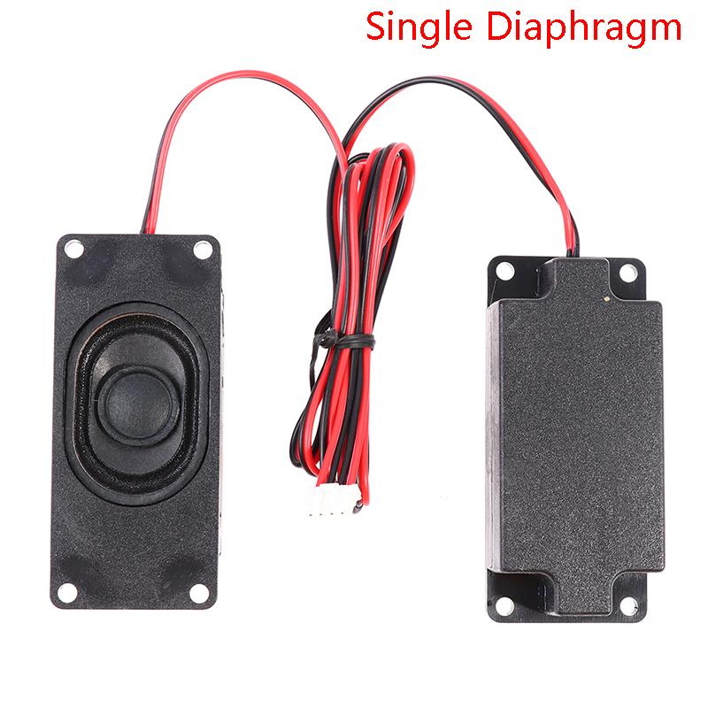 1 пара портативных аудиоколонок 10045, 8 Ом, 5 Вт, ТВ-динамик с одинарной/двойной диафрагмой