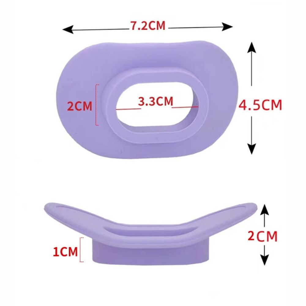 Lip Protective Mouthpiece Lips Cover Soft and Elastic Breathing Tube Cover Underwater Accessories