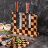 Магнитный держатель для ножей из акации, домашняя кухня, магнитные подставки с сильным усиленным многофункциональным хранением, держатель для ножей