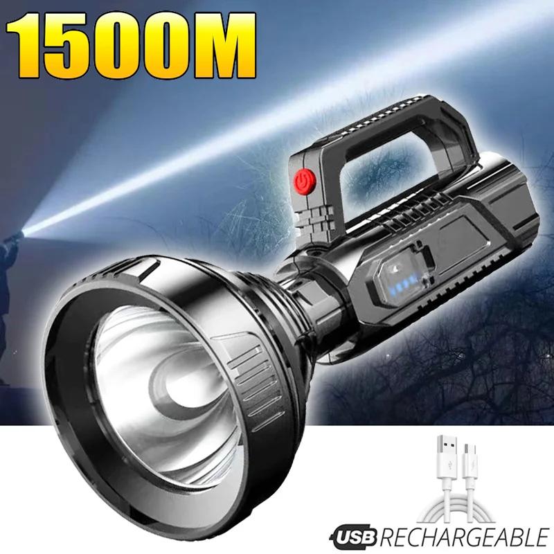 Уличный фонарик Hnad Light OSL LED Мощный фонарик Встроенный аккумулятор Прожектор Ночная работа Портативная лампа Полезный фонарь