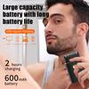 Hiena 212 Профессиональная машинка для стрижки волос Мужской набор для стрижки волос Металлический Электрический Беспроводной Триммер для волос для парикмахера ЖК-дисплей Стрижка волос