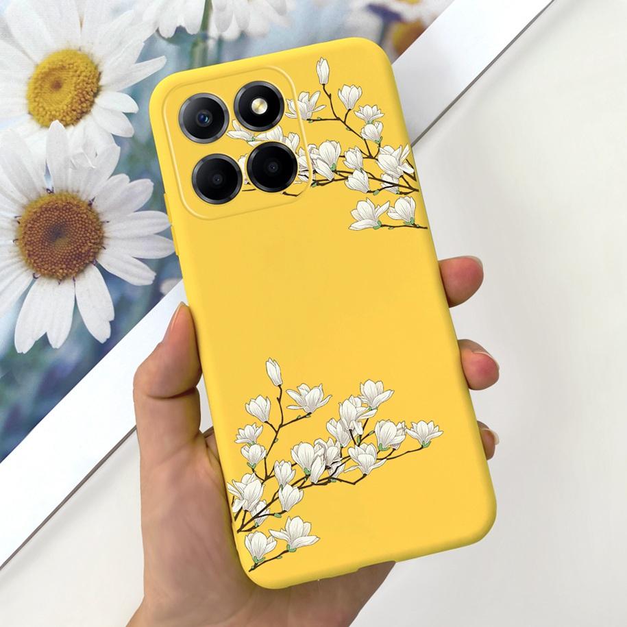 For Cover Honor X8 Phone Case TFY-LX1 TFY-LX2 TFY-LX3 Bumper Popular Flower Cats Soft Cover For Honor 70 Lite X6 X6s X8 5G Funda