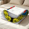 Sk Rapid Wien Print Flannel Blanket, High quality Comfortable for All Seasons, Home Decor, Warmth and Comfort, Perfect for Christmas Gifts