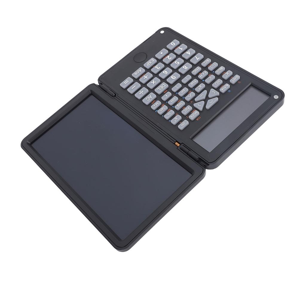 Настольный научный калькулятор с 2-строчным дисплеем и 6-дюймовым ЖК-планшетом для письма, складной калькулятор для