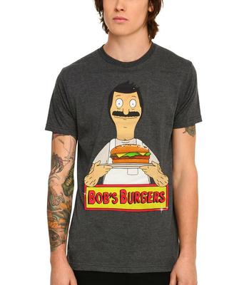 Футболка унисекс BobS Burgers Shiny Burger