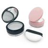 Sieve Sifter Round Plastic Cosmetic Container Loose Powder Pot Travel Makeup Jar Empty Powder Case