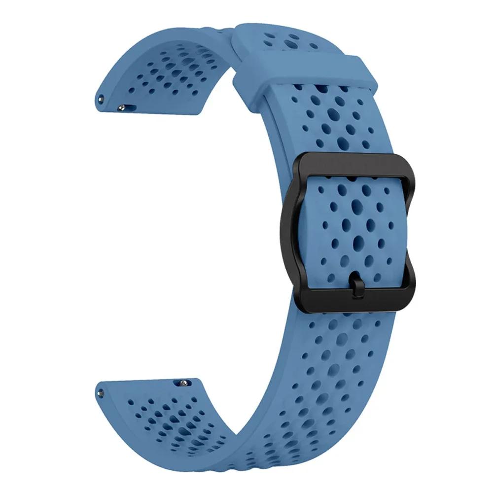 Классический 22 мм ремешок для часов HUAWEI WATCH GT 4 Pro 46 мм Band GT4 GT 3 GT 2 SE HONOR Magic Watch 4 GS 3 Pro силиконовый сменный браслет