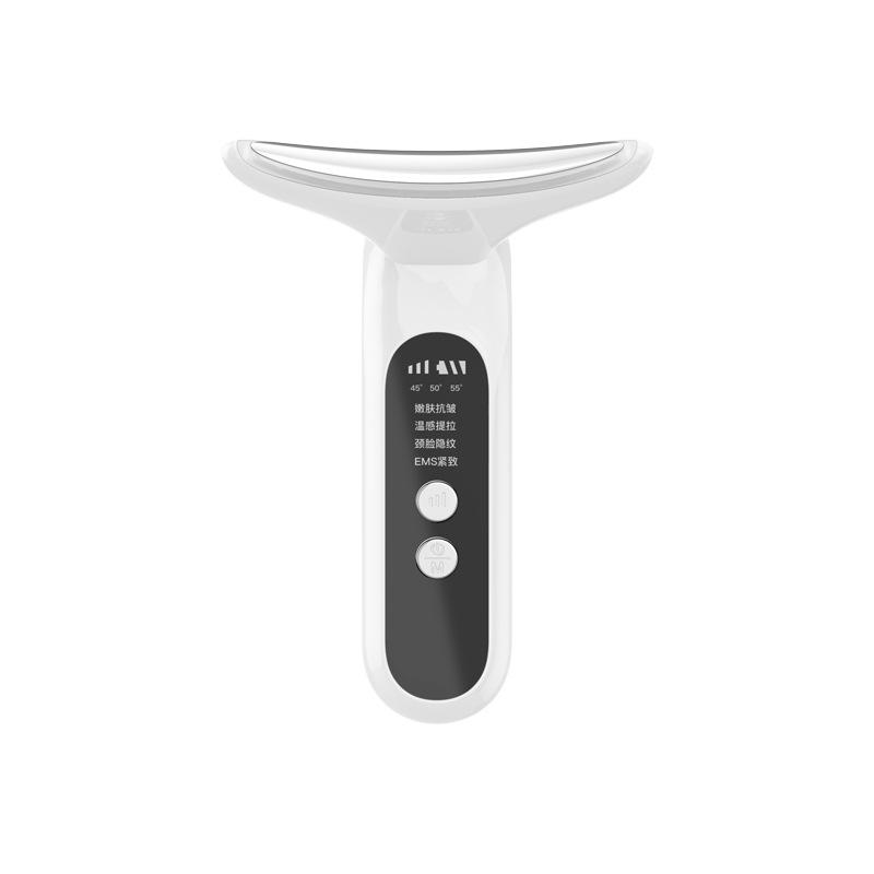 Инструмент для красоты шеи, вибрационный массаж, шейный узор, небольшой утюжок, подтяжка шеи, цвет лица, свет, введение, косметический инструмент для красоты лица