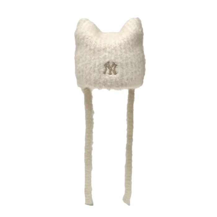 MLB Мияонг Шапка с ушками New York Yankees