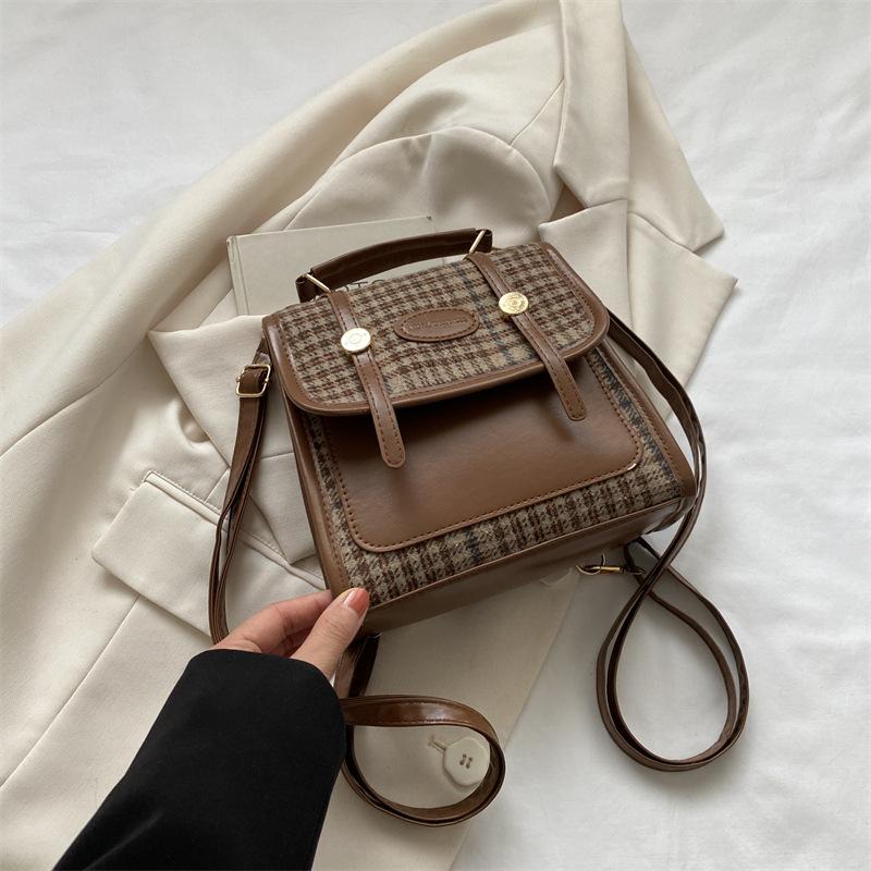 Simple Backpack Women'S Handbag Casual Going Out Travel Bag Design Bag