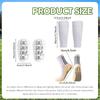 Football Shin Guard Adult Socks Mini Leg Cover Set Anti Slip Sports Socks Polyester Pull up Closure Protection