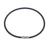Magnetic Necklace Silicon Germanium Stainless Steel Magnetic Joint Necklace Static Electricity Removal Be Worn All Year [FUANNA] [Can Round] (50cm)
