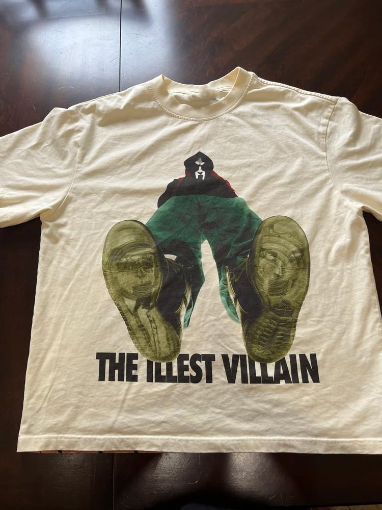 Горячая Редкая MF Doom The Illest Villains Хлопковая Белая S-5XL Футболка LL534 Унисекс Футболка