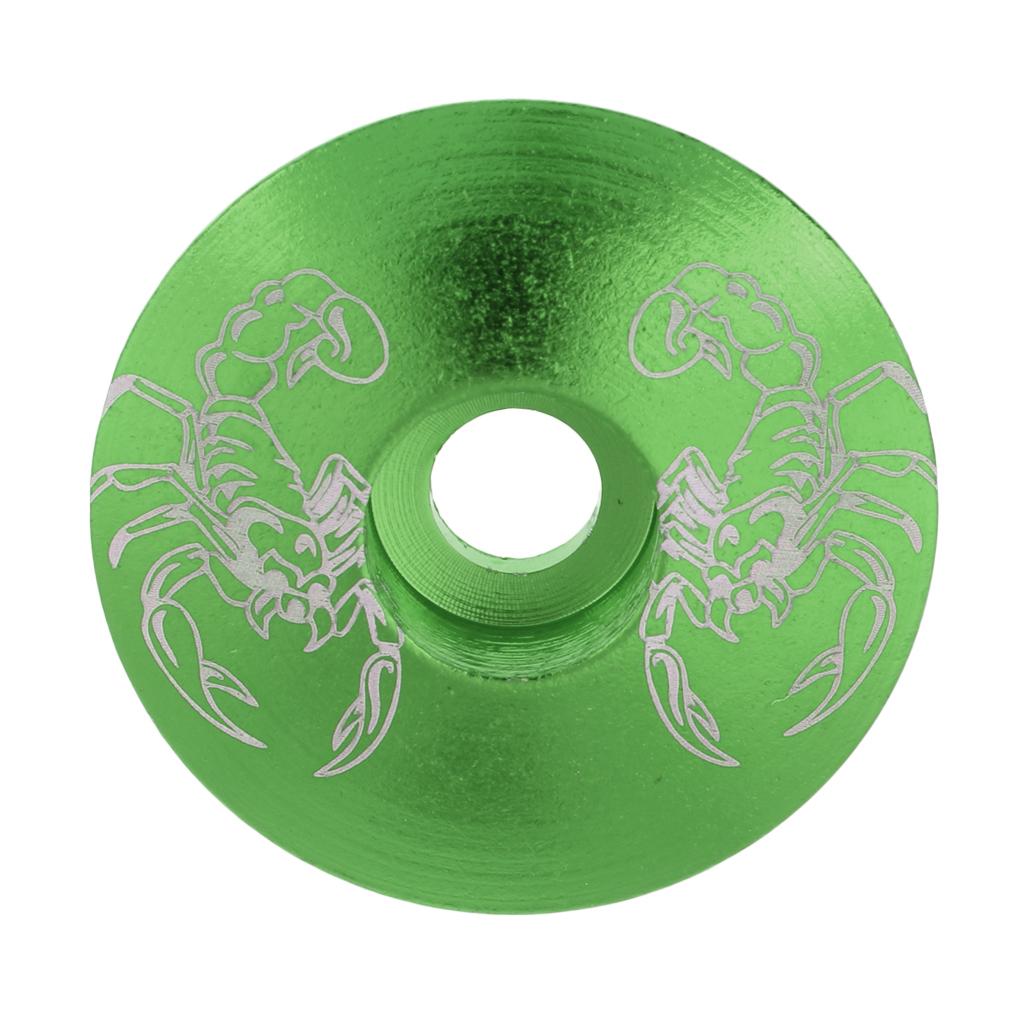 1/8 "28.6mm Headset Stem Cap Cover - Various Colors