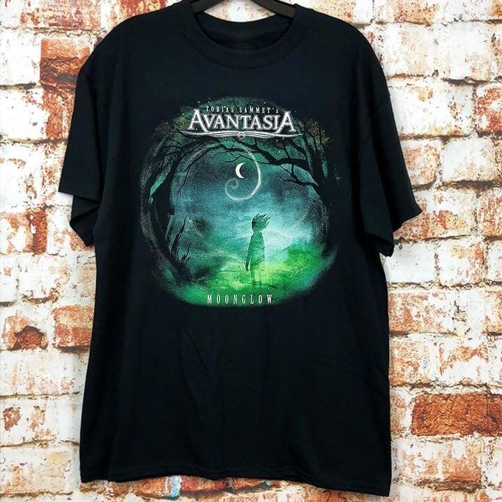 Avantasia Группа Moonglow Размер S 234xl Футболка Хлопок Унисекс