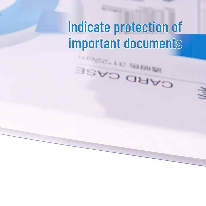 Staple HC A4 Hard Plastic File Sleeve