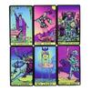 Neon Rider Tarot Cards Game After Divination Deck English Versions Edition Oracle Board Playing Table Game for Party