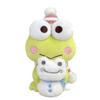 Nakajima Corporation Kerokero Keroppi X Frog Pickles Snowman Kerokero Keroppi Plush Toy S 204301-24 H16×W12×D11cm