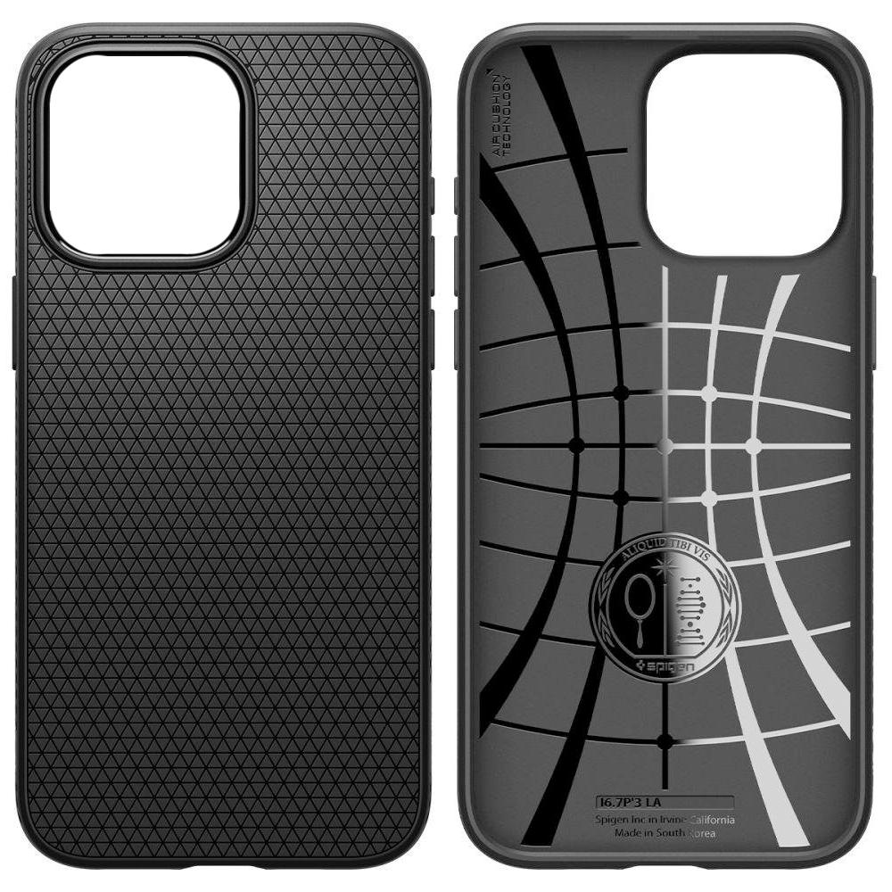 Spigen Liquid Air Iphone 15 Pro Matte Black